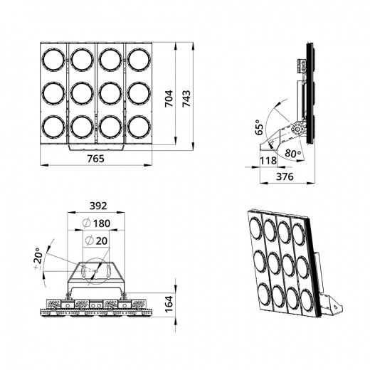 Плазма 1250 D Экстра ES 4000К 60°