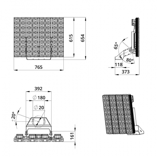 Плазма 1250 S ES 5000К 80°