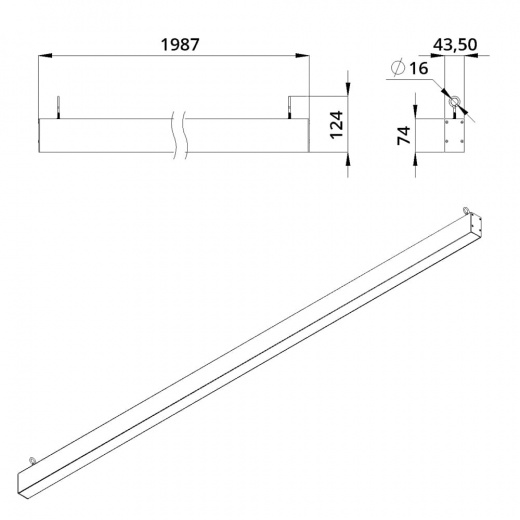 Элегант 80 2000мм S ES 4000К