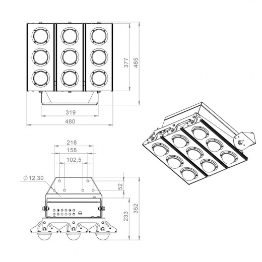 Плазма v2.0 500 ES 6500К 140×85°