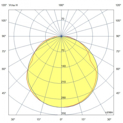 Светодиодная лампа Е27-Д 40 ES 3000К