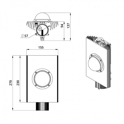 Магистраль v2.0 60 ES 4500К 120°