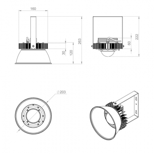 Профи v2.0 30 Эко ES 4500К 90°