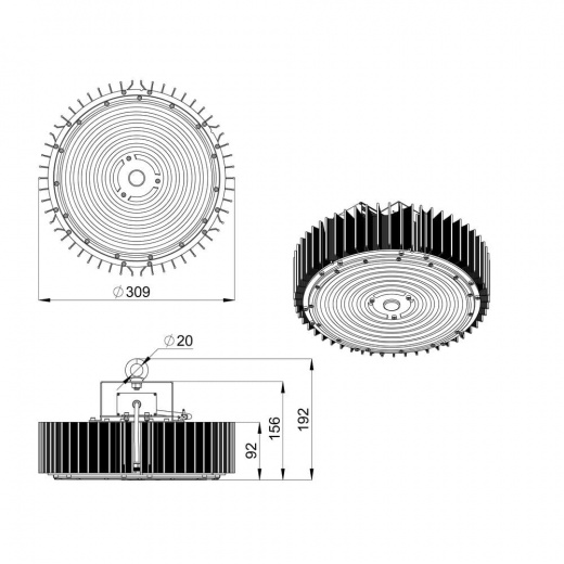 Профи v3.0 Мультилинза 180 ES 5000К 90°