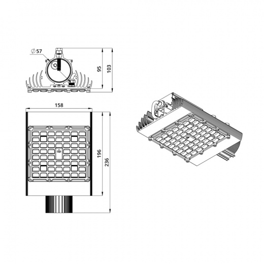 Магистраль v2.0 Мультилинза 50 Экстра ES 5000К 135×55°