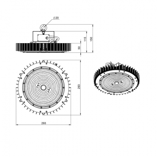Профи v3.0 Мультилинза 150 ES 5000К 40°