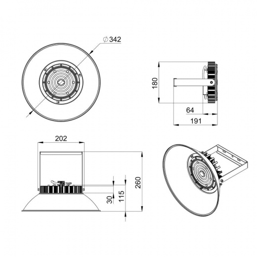 Профи v2.0 Мультилинза 30 Эко ES 4000К 120°